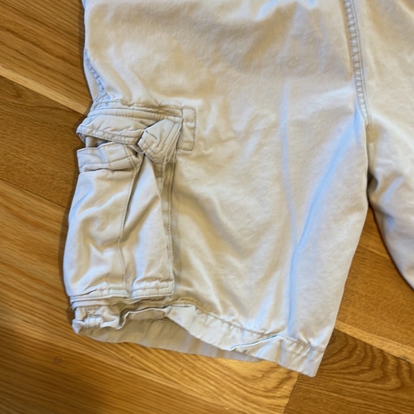 Men’s Old Navy 38 100% cotton cargo short brown tan khaki - Picture 5 of 9